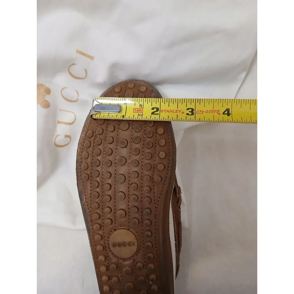 Gucci Loafers Little Boys Sz 13 Blue White Striped Box & Dustbag Nautical Shoes